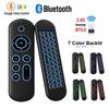 2.4Ghz & Bluetooth Wireless Keyboard Remote Control Air Mouse Gyroscope Voice Control for Android TV Box Smart TV Computer Laptop