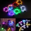 Led Fairy Lights With Battery Copper 10/20/30 Leds Battery Operated LED String Light Xmas Wedding Party Decoration Light