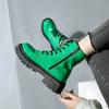 Female Shoes Ankle Women's Boots Classics Modern Boots Women Cross-tied Round Toe Side Zip Low Heel Plus Size Shoes Women