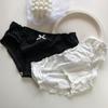 Cotton Antibacterial Thin Section Japanese Sweet Women Underwear Breathable Low-waist Briefs with Fungus for Women
