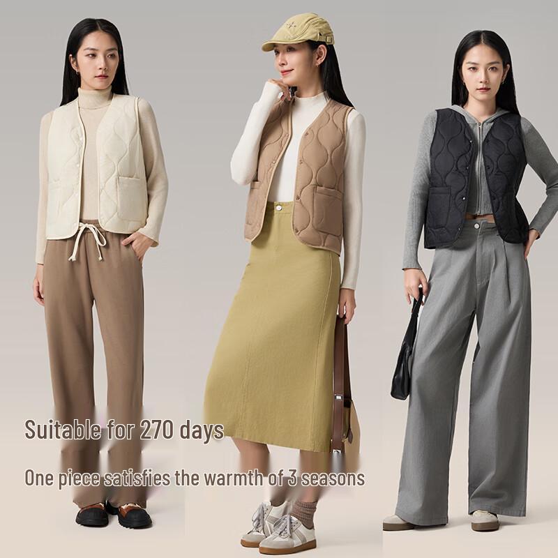 FENGXUN Graphene Warm Sleeveless Open-Front Vest