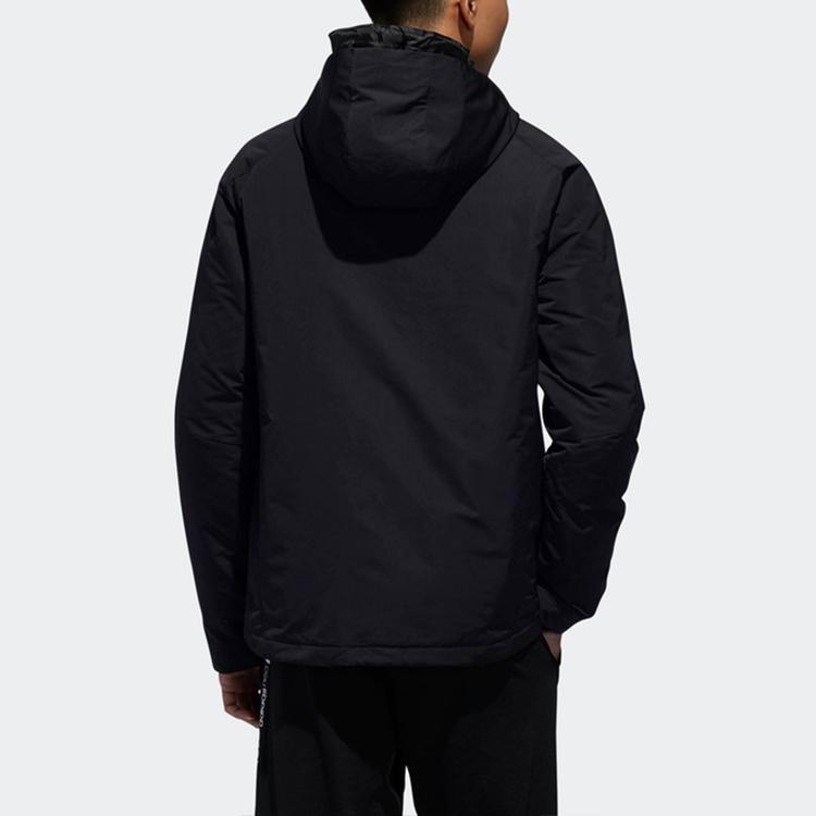Adidas Neo Padded Jacket With Hood Men Outerwear Black DW8150