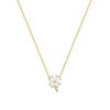 Collier Luxenter En Zircone Brillante Finie En or Jaune 18K - Trak