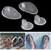 Invisible Flip Flop Sandals Forefoot Pad Silicone Slip Resistant Half Yard Heel Pad Toe Separator Pads Massage Insoles Inserts