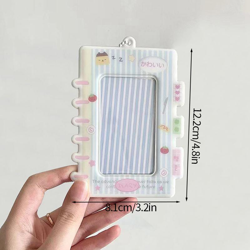 Cartoon Kpop Photocard Holder Camera Mobile Phone Shaped Idol Photocard Binder 3Inch Photo Storage Case Protection Cover