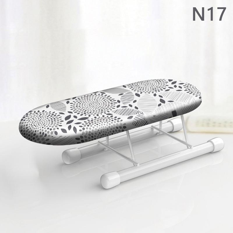1Pcs Folding Mini Ironing Board With Folding Legs Portable Household Clothes Ironing Rack Home Supplies Heat Resistant Ironing Cover