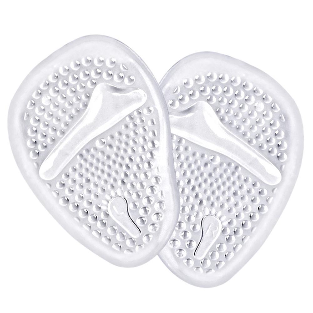 New 2 Pairs of Metatarsal Pads Transparent For Women Stop Feet from Sliding Forward