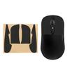 Kwmobile Mouse Grip Compatible with SteelSeries Sensei Grip Tape Thickness Black Ten/raw/xai - Anti-Slip Pre-cut 0.5mm