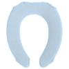 OKA Blooming Season Toilet Seat Cover Blue In U-shaped (Made Japan, Washable, U-shaped Only)