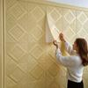1/5/10Pcs 70*70cm Wallpaper Brick 3D Wall Sticker Foam Self Adhesive DIY  Living Room Decor Waterproof Paper