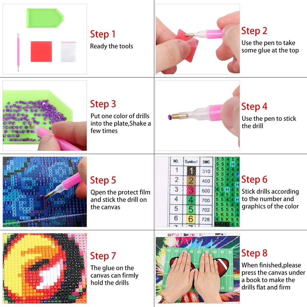 5d Diy Full Round Square Diamond Painting Phoenix Set Flower Animal Mosaic Embroidery Cross Embroidery Home Decoration Gift