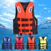 Adult Life Jacket 100N Buoyancy Paddle Life Vest Adjustable Flotation Device with Reflective Strip for Kayak Boat Surf Water Sports