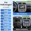 Android13 2Din Car Radio Multimedia Playe 8Core 64G GPS Wireless CarPlay For VW Volkswagen Skoda Octavia Golf 5 6 Passat B6 Polo