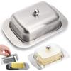 Sealing Butter Tray Large-capacity Butter Preservation Case Kitchen Dinnerware
