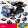 SWAT Car Building Blocks Fire Truck Aircraft Tank Warship Car Construction Bricks Construction Car Children's Toys