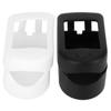 2Pcs Oximeter Cover Portable Silicone Fingertip Pulse Monitor Protector for Travel Home(Black White