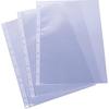 Pochettes Perforées - GRAFOPLÁS - Lot De 100 - A4 - Transparent - 70 Microns
