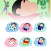6pcs Cloud Pajamas Crayon Shin Chan Toy Doll Pvc Model Desktop Decor Gifts Xmas