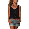 Ladies Fashion Sleeveless Casual Casual T-Shirt Tank Top For Womens Summer Camisole Tops