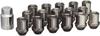 RAYS Duralumin Lock Nut Set for L32 M12 X Gunmetallic 74020001119GM & 4H, 1.25, Anodized,