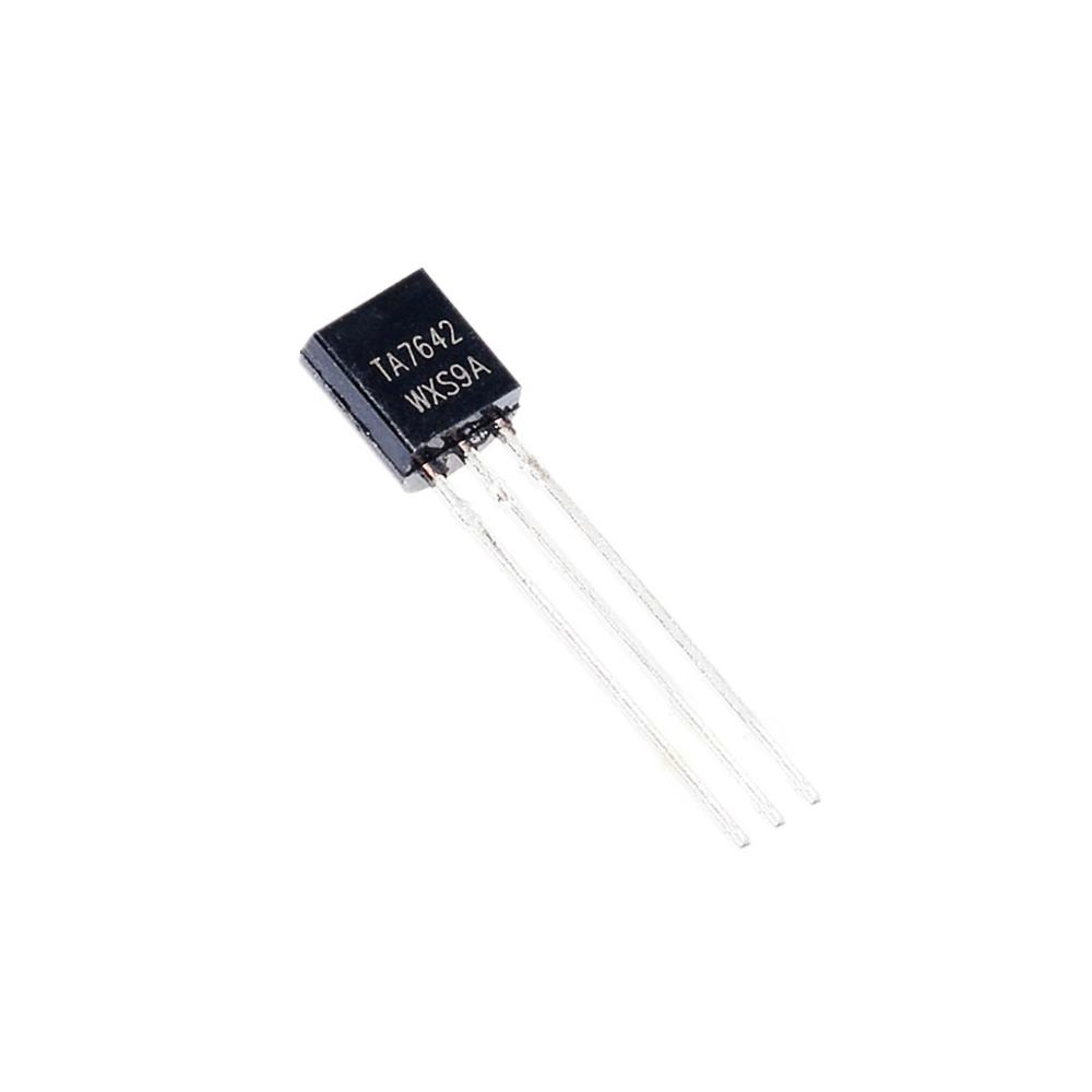 30PCS TA7642 7642 TO-92 Single Radio Chip IC Replaces MK484 ZN414 ZN484 MW LW AM Radio TA 7642 TO92 Integrated Circuit IC