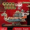 LoCube Royal Dragon 3D Puzzle: High-Difficulty Dragon Boat Model for Adults