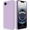Protective Case - BOOLING - for iPhone 16e - Liquid Silicone - Purple - Anti-Scratch