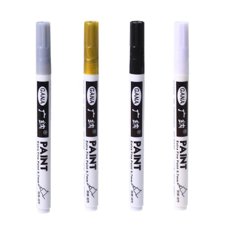 1Pc Paint Pen 0.7Mm Extra Fine Point Paint Marker Non-Toxic Waterproof Permanent Marker Pen For Cards Posters Rock Mugs
