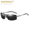 aoron Polarized Sunglasses Outdoor Driving Sun Glasses Metal Frame UV400 Eyewear for Men Women Fashion