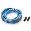 Daytona Motorcycle Brake Shoes Compatible with Address Professional Brake Shoes 60275 V125S/G Etc. Non-Asbestos