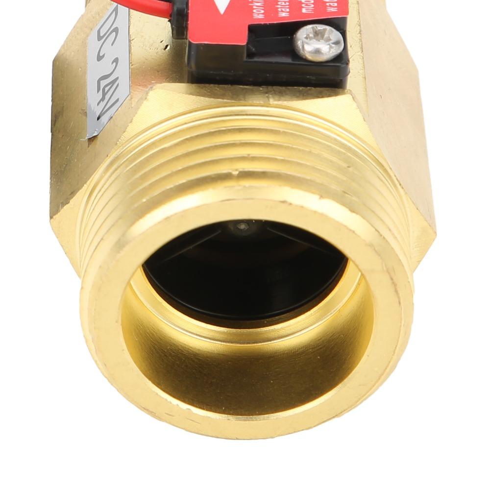 DC24V Hall Flowmeter G1in Water Flow Sensor Flow Switch Turbine Flowmeter Water Flow Monitoring