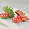 Biting Hand Fun Portable Toy Mini Dinosaur Parent-child Interaction Creative Battery-Free Game for Kids