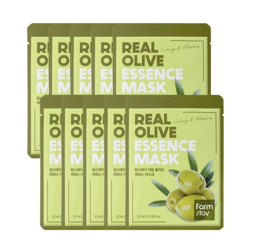 FARM STAY Real Olive Essence Mask 23ml (3 Options)