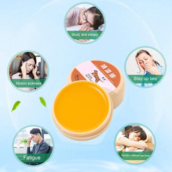 15/20G Cooling Balm Headaches Migraines Muscle Pain Bite Itching Fatigue Relief Calming Natural Summer Traveling Portable Cooling Cream
