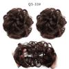 Women Ladies New Pony Tail Messy Curly Hair Extension Bun Hairpiece Scrunchie