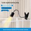 Turtle UVB Heating Lamp with Clamp for Sunbathing and Calcium Supplement