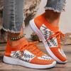 2024 2024able Women's Sports Shoes 2024 Mesh Breathable Casual Shoes Lightweight Walking Lace Up Women's Shoes
