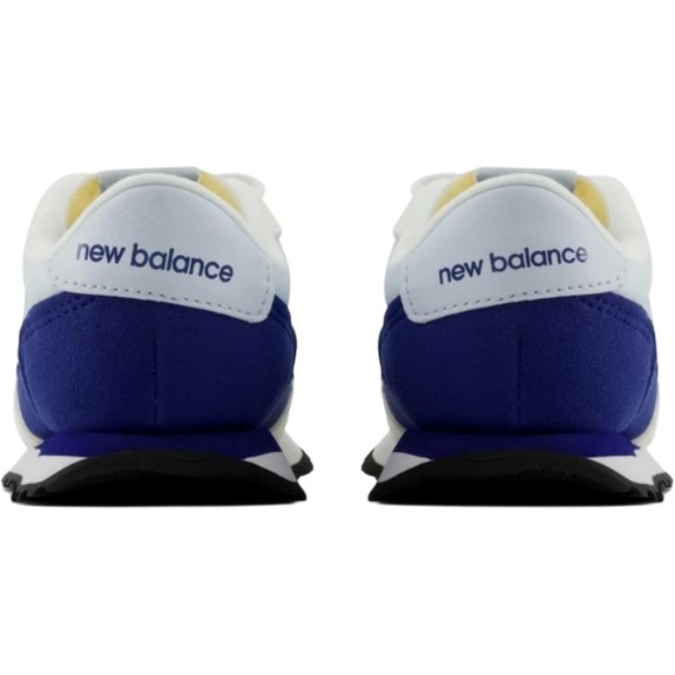 New Balance Nb 237 Универсальные Удобные Мягкие Низкие Кроссовки для Ходьбы Детские кроссовки Белый Синий IH237DIW