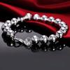 Electroplated Silver Bracelet - Classic Retro Buddhist Beads, 8MM, Hot-Selling Fashion Jewelry