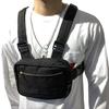 Men Hip-Hop Chest Bag Outdoor Oxford Tactical Streetwear Vest Chest Rig Bags Women Functional Waistcoat Chest Utility Pack
