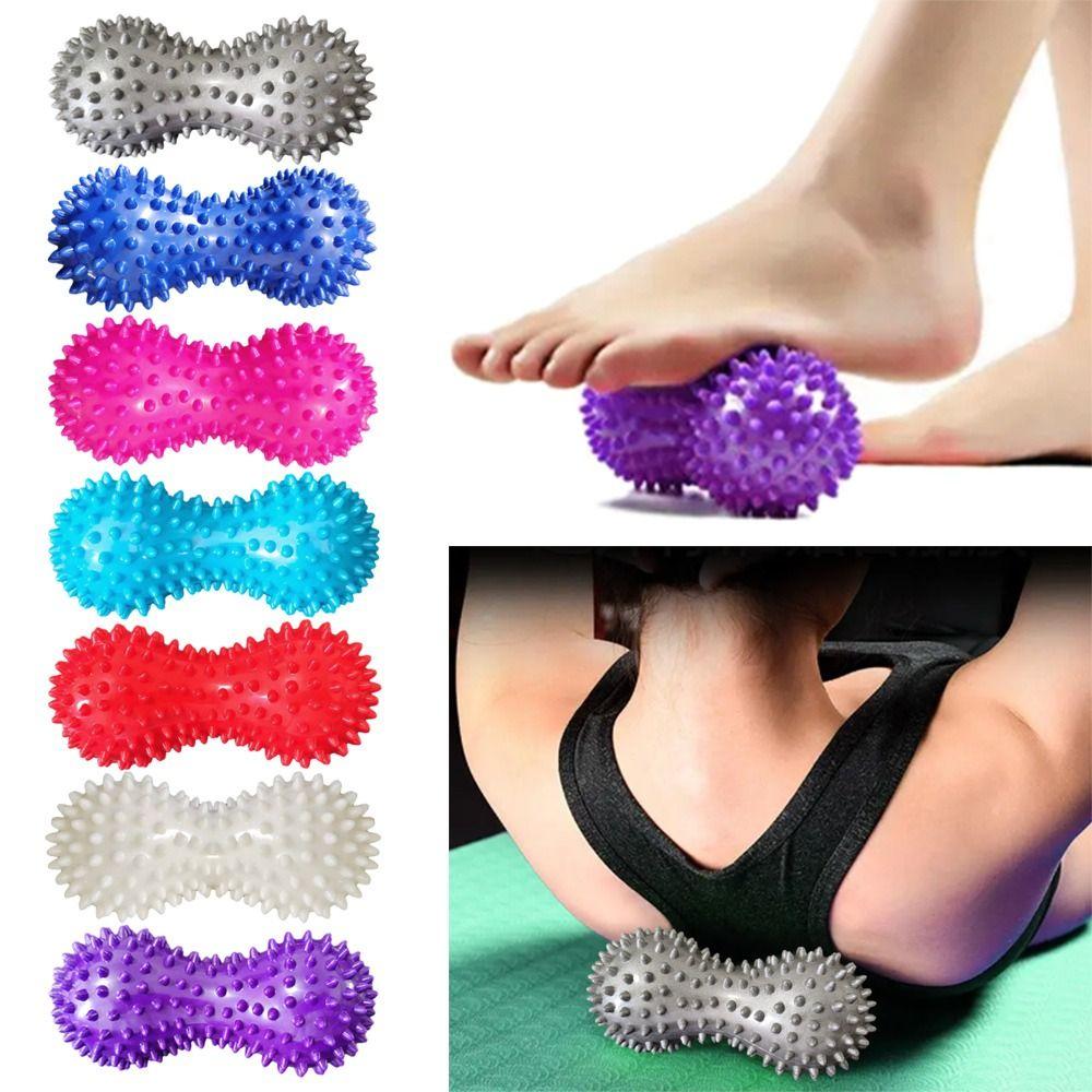 Trigger Point Peanut Spiky Ball Muscle Relax Massage Tool Poratble Yoga Ball