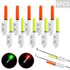 5pcs Led Glow Lamp Waterproof Luminous Glow Sticks With Buckle Night Fishing Bite Alarm For Sea Fishing Rod MIT