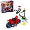 LEGO Marvel Bike Doc Ock Building Toy with Stud Shooter and Web 2 Marvel Superhero Gift for Boys and Girls Ages 6 and Up 76275 Chase Spider-Man Vs.