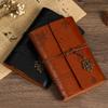 A6 Travelers Vintage Notebook PU Leather Retro Spiral Notebook PU Leather Kraft Notebook Planners