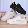 Shoes Men's Trend Low Top Leather Men's Shoes Casual Large Size Men's Versatile Fashion Sports Little White Shoes Board Shoes Couple