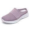 Fashion Women Walking Shoes Cushion Slip-On Orthopedic Diabetic Ladies Platform Mules Mesh Lightweight Slipper Wedge Female Sneaker