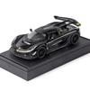 1/32 Alloy Die-cast Koenigsegg JESKO Sports Car Model Sound and Light Return Belt Base Ornament Children's Toys Birthday Gift