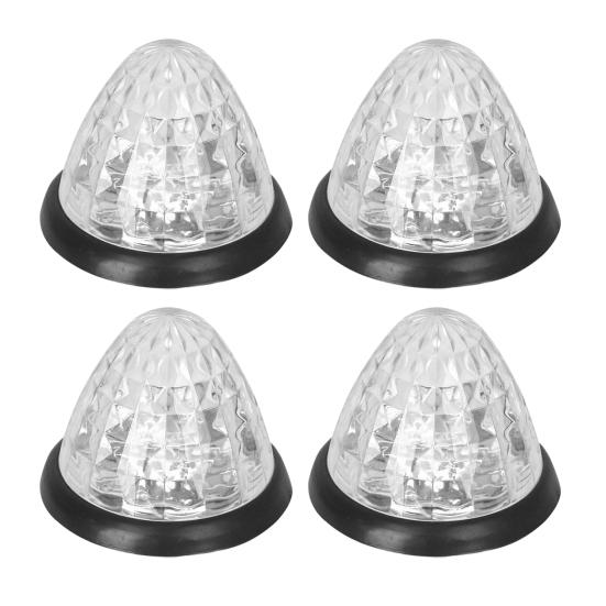 24V LED Watermelon Lights Rich Color Bumper Lights High-bright Trailer Side Marker Lights