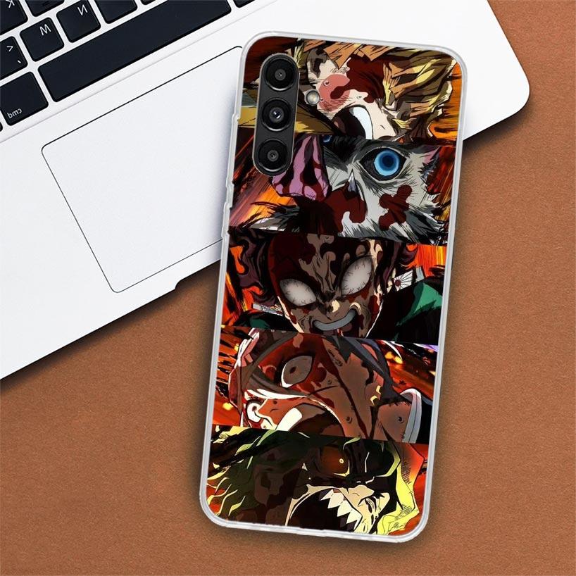 Anime Comic Manga Eyes Phone Case For Samsung Galaxy A55 A54 A53 A52 A15 A14 A13 A12 A35 A34 A33 A32 A25 A24 A23 A22 A04S A03S A