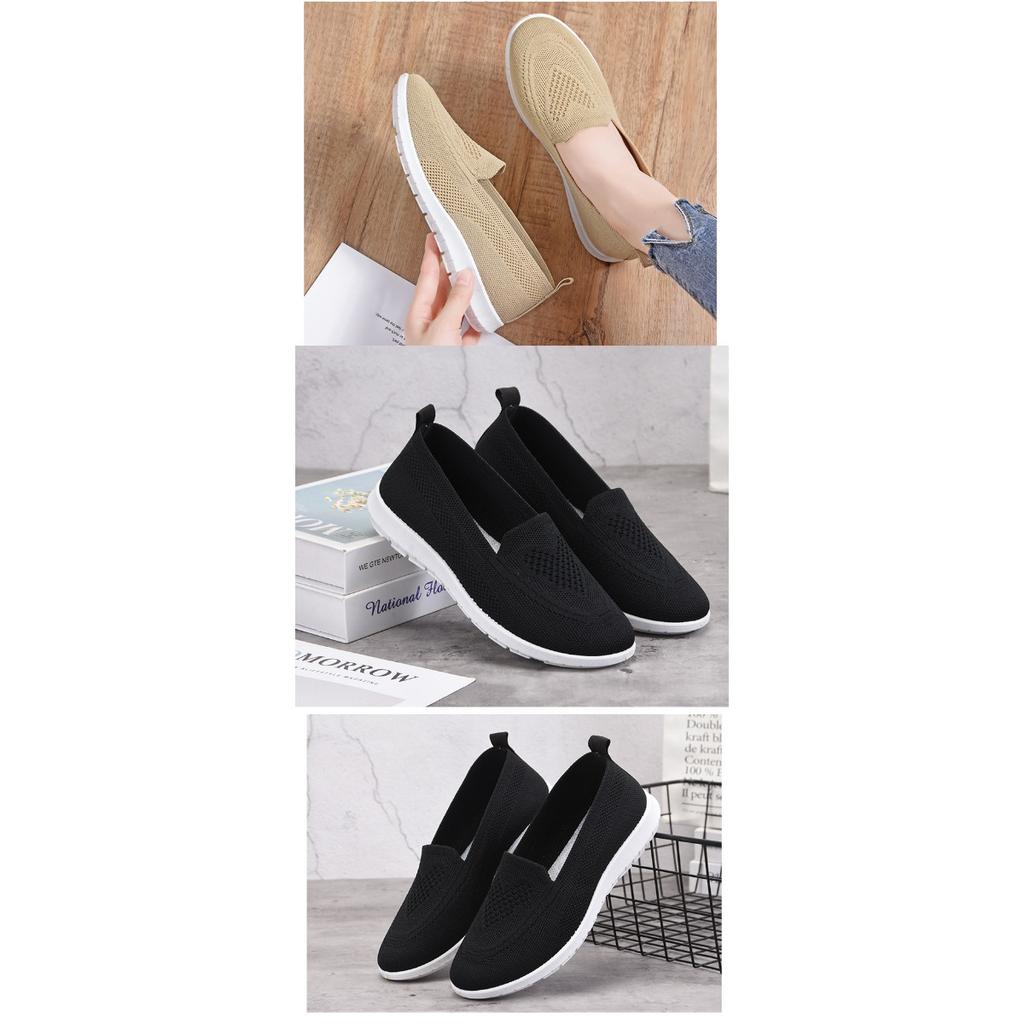 New Women's Cloth Shoes, Casual Breathable Flat Sole Single Shoes, One Foot Soft Soled Shoes, Casual Shoes